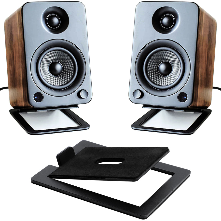 Speaker Support Base For Tabletop Speaker Bottom Stand with Shock Absorption and Enhanced Sound Quality